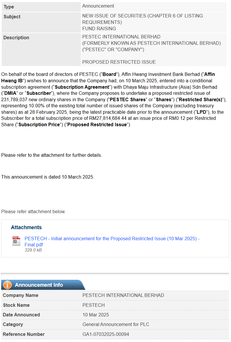PESTECH_Announcement