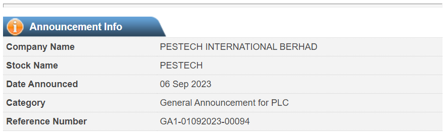 Announcement_PESTECH