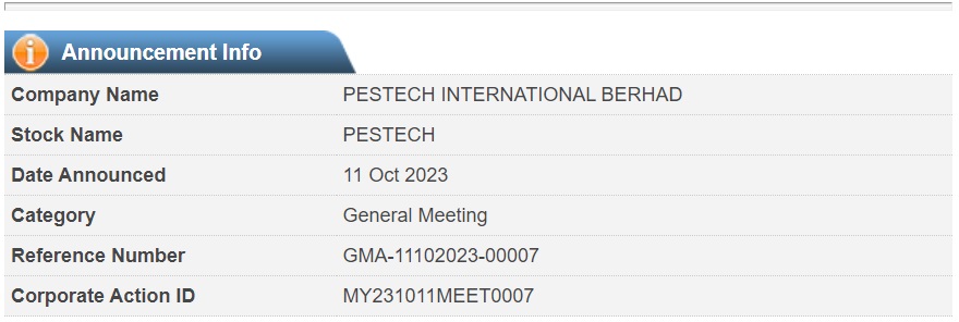 Announcement_PESTECH