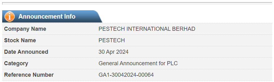 Announcement_PESTECH