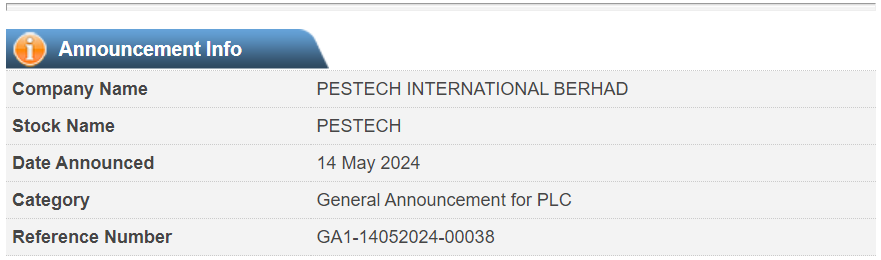 Announcement_PESTECH