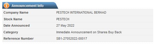 Announcement: Immediate Announcement on Shares Buy Back 27052022 - 02