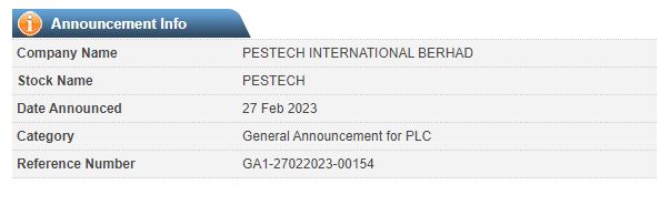 Announcement: MOU with Green Li-Ion Pte Ltd 27022023 - 02