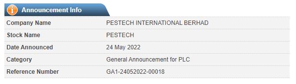 Announcement: MoU Between PESTECH & HDF Energy 24052022 - 05