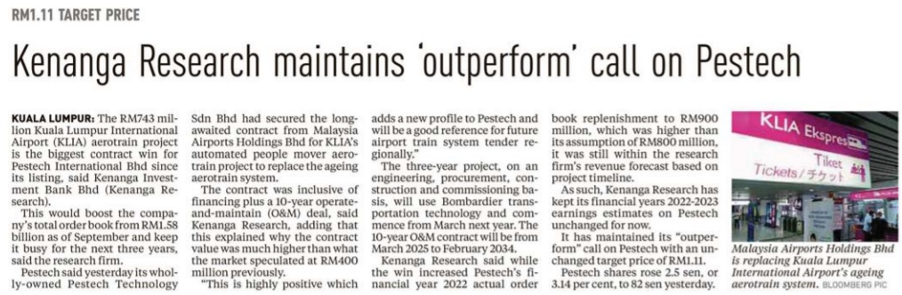 News: New Straits Times - 291221