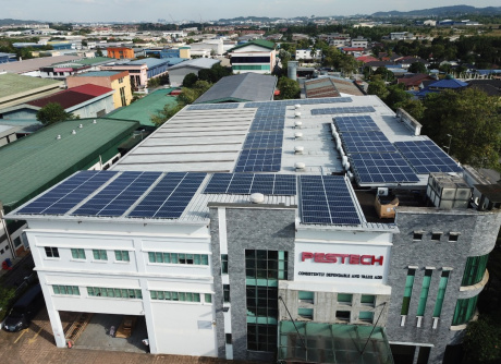 Rooftop Solar Solution at PESTECH's Office
