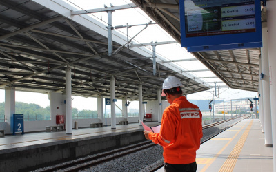 Rail Link From Subang Commuter Station to Subang Skypark